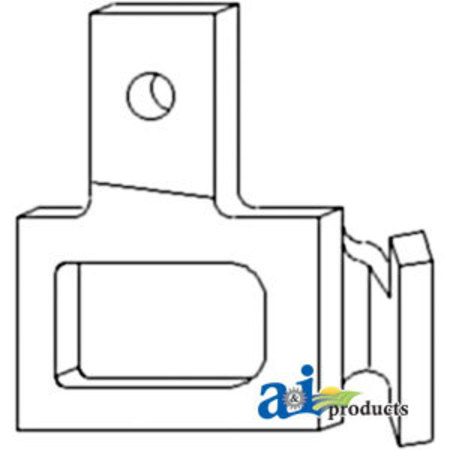 A & I PRODUCTS T-Bar Link 4" x5" x2" A-AL67TASR